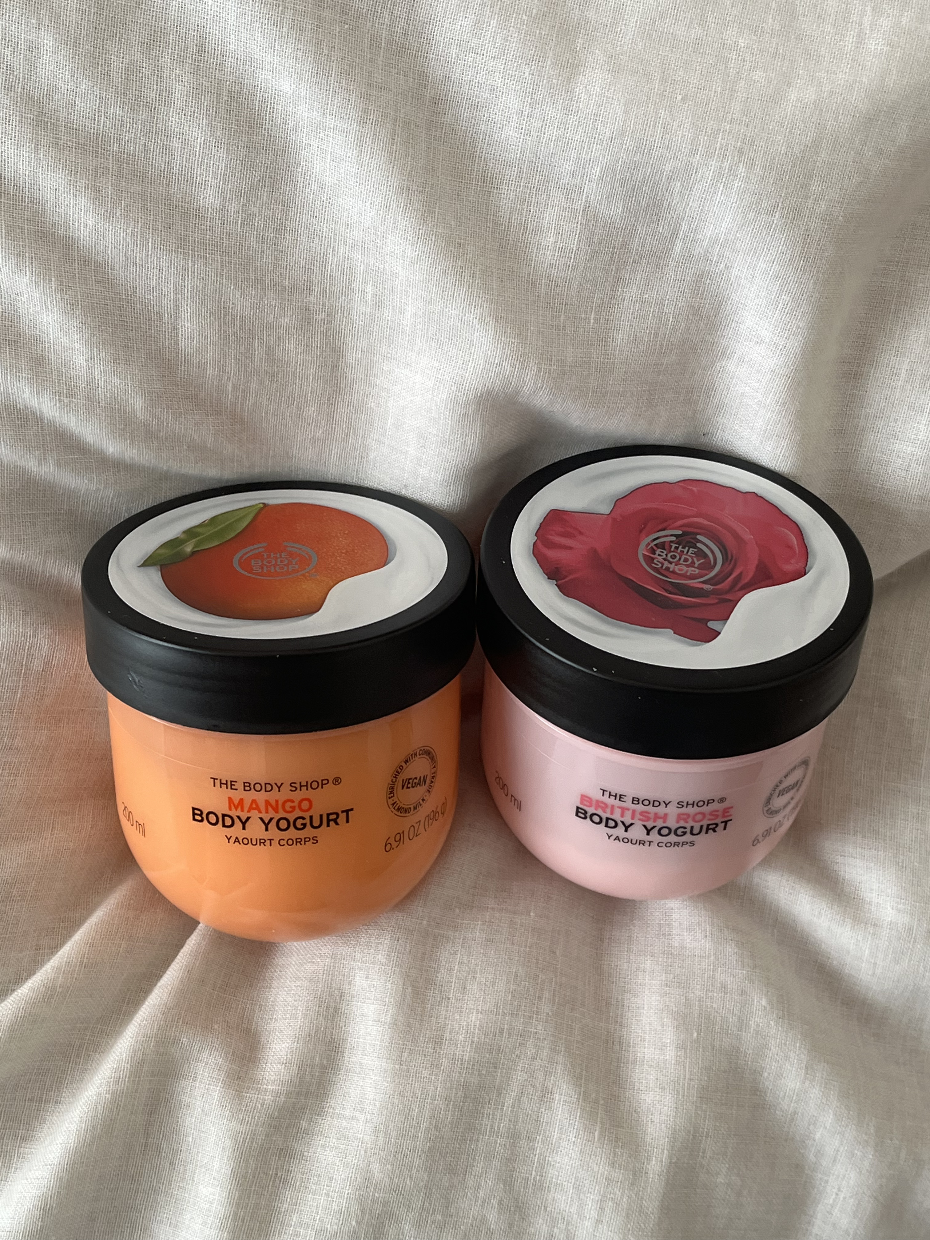 ボディヨーグルト マンゴー/THE BODY SHOP/ボディローションを使ったクチコミ（1枚目）