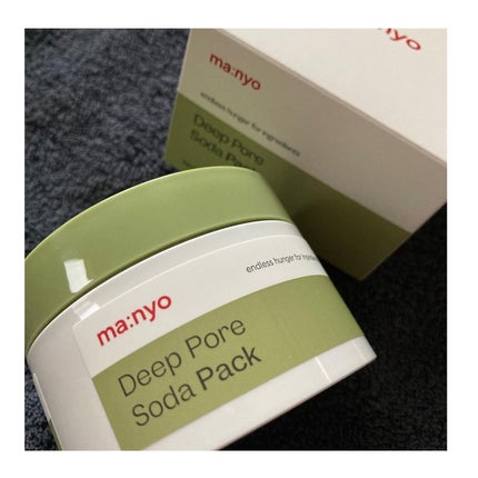ディープポアソーダパック/manyo/洗い流すパック・マスクを使ったクチコミ(1枚目)