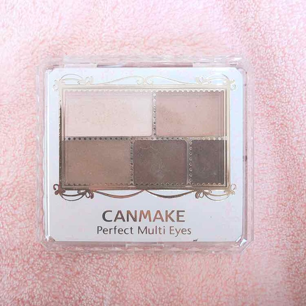 パーフェクトマルチアイズ/キャンメイク/アイシャドウパレットを使ったクチコミ(1枚目)