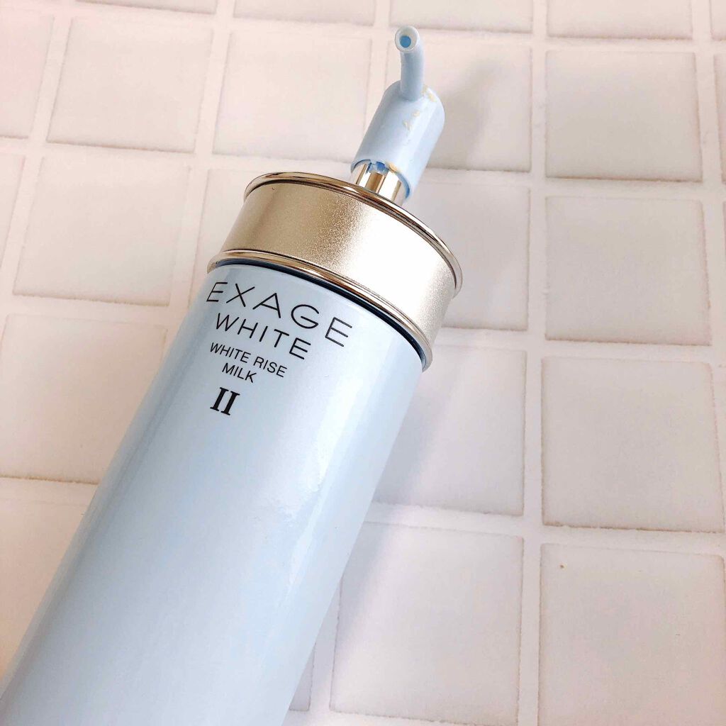 エクサージュホワイト ホワイトライズ ミルク/ALBION/乳液を使ったクチコミ（1枚目）