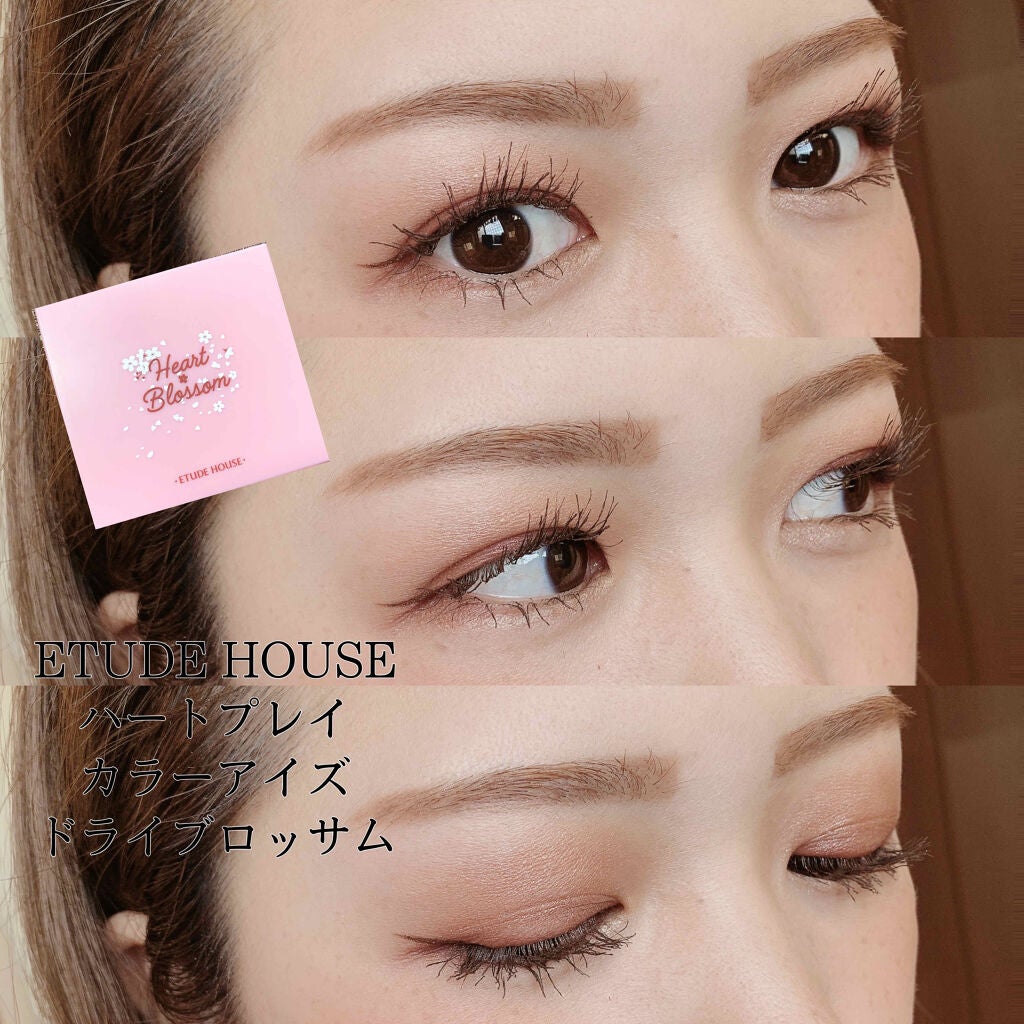 ハート プレイカラーアイズ/ETUDE/アイシャドウパレットを使ったクチコミ(1枚目)