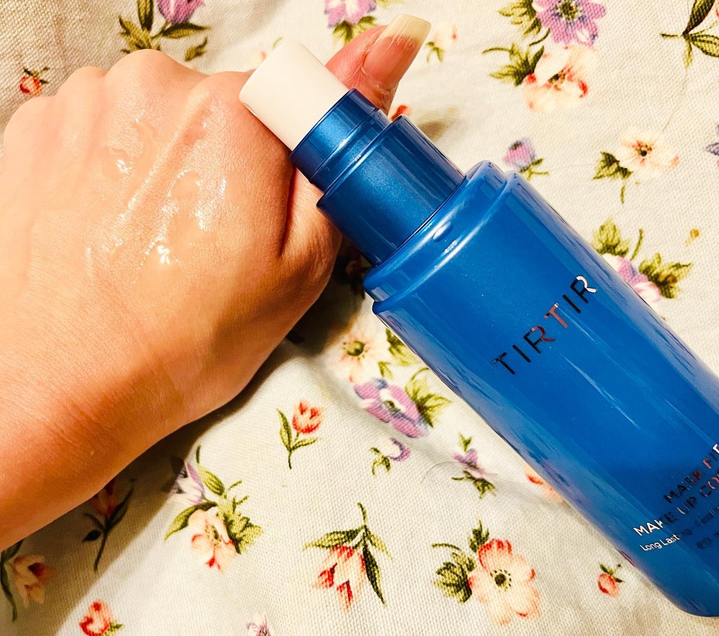 マスクフィットメイクアップ クールフィクサー/TIRTIR(ティルティル)/フィックスミストを使ったクチコミ(2枚目)