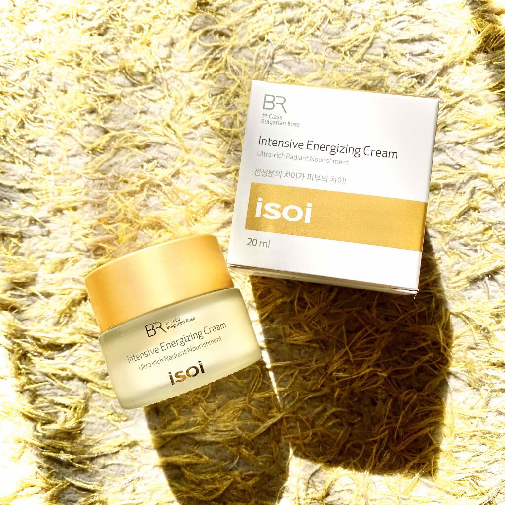 インテンシプエナジャイジングクリーム/ISOI/フェイスクリームを使ったクチコミ(1枚目)