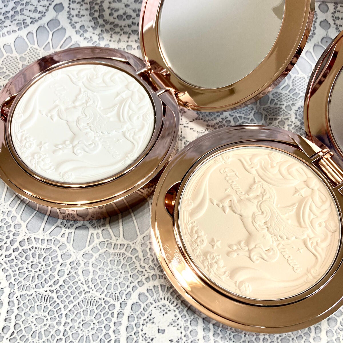 クリスタルユニコーンシリーズ チークブラッシュ/FlowerKnows/パウダーチークを使ったクチコミ(8枚目)