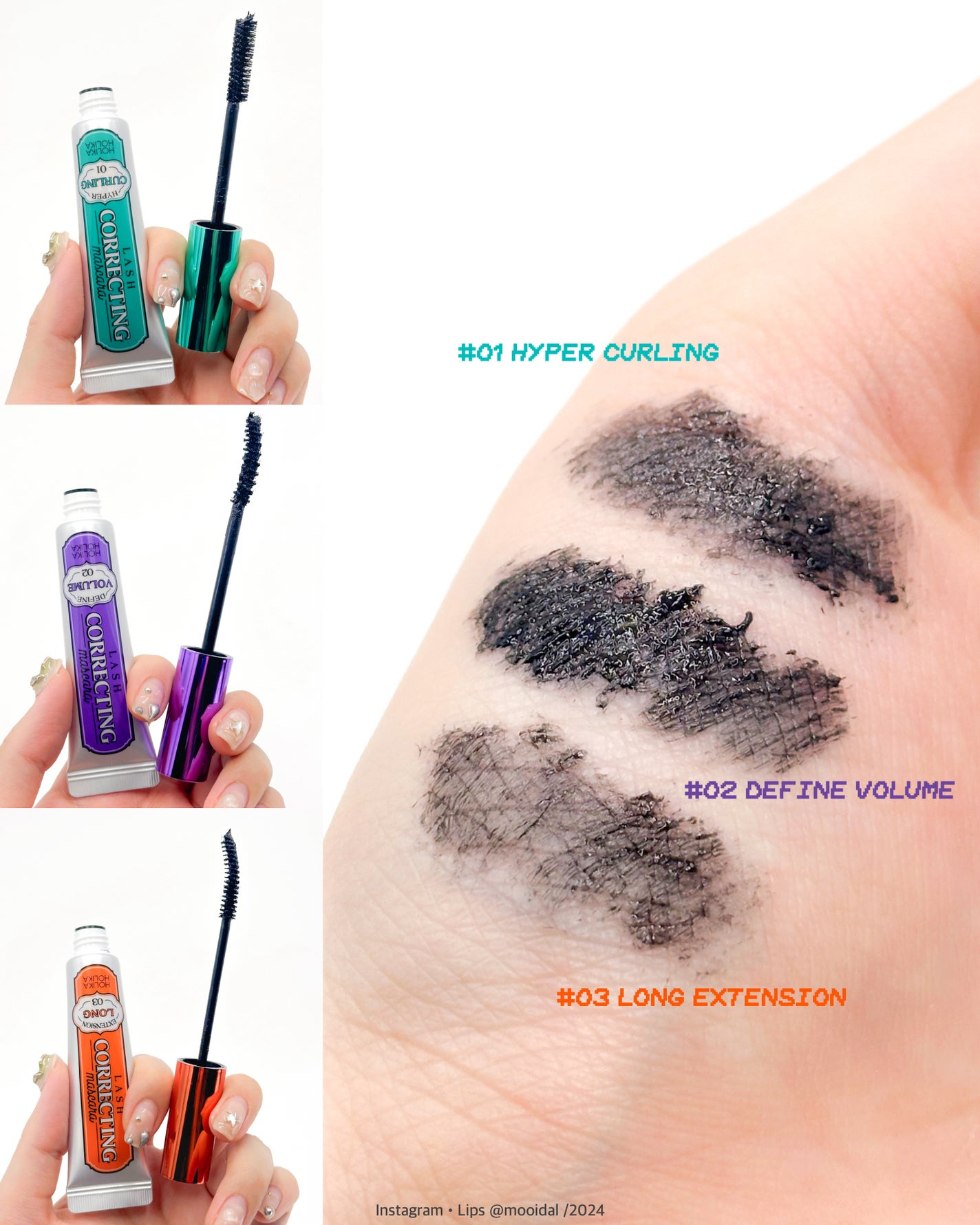 ホリカホリカ ラッシュコレクティングマスカラ/HOLIKA HOLIKA/マスカラを使ったクチコミ(6枚目)