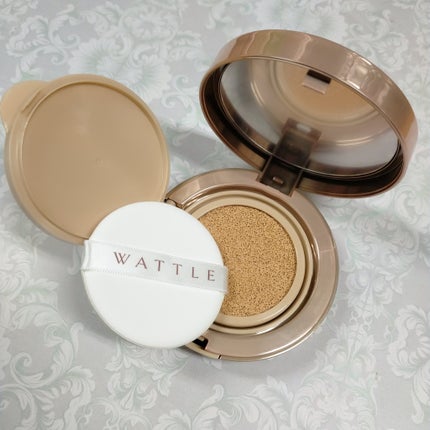 WATTLEクッションファンデーション/WATTLE/クッションファンデーションを使ったクチコミ(1枚目)