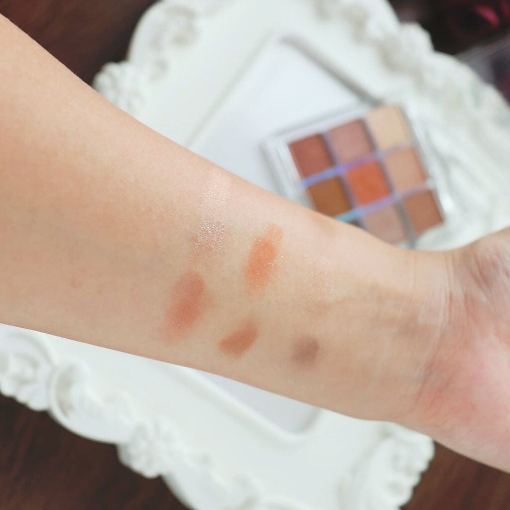 クォーツ 9色アイシャドウパレット(ドリームランドアイシャドウ)/ZEESEA/アイシャドウパレットを使ったクチコミ(3枚目)