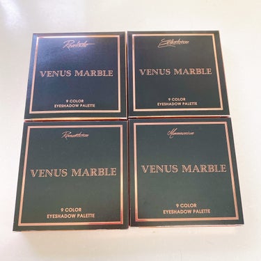 VenusMarble 9色アイシャドウパレット/Venus Marble/アイシャドウパレットを使ったクチコミ（7枚目）