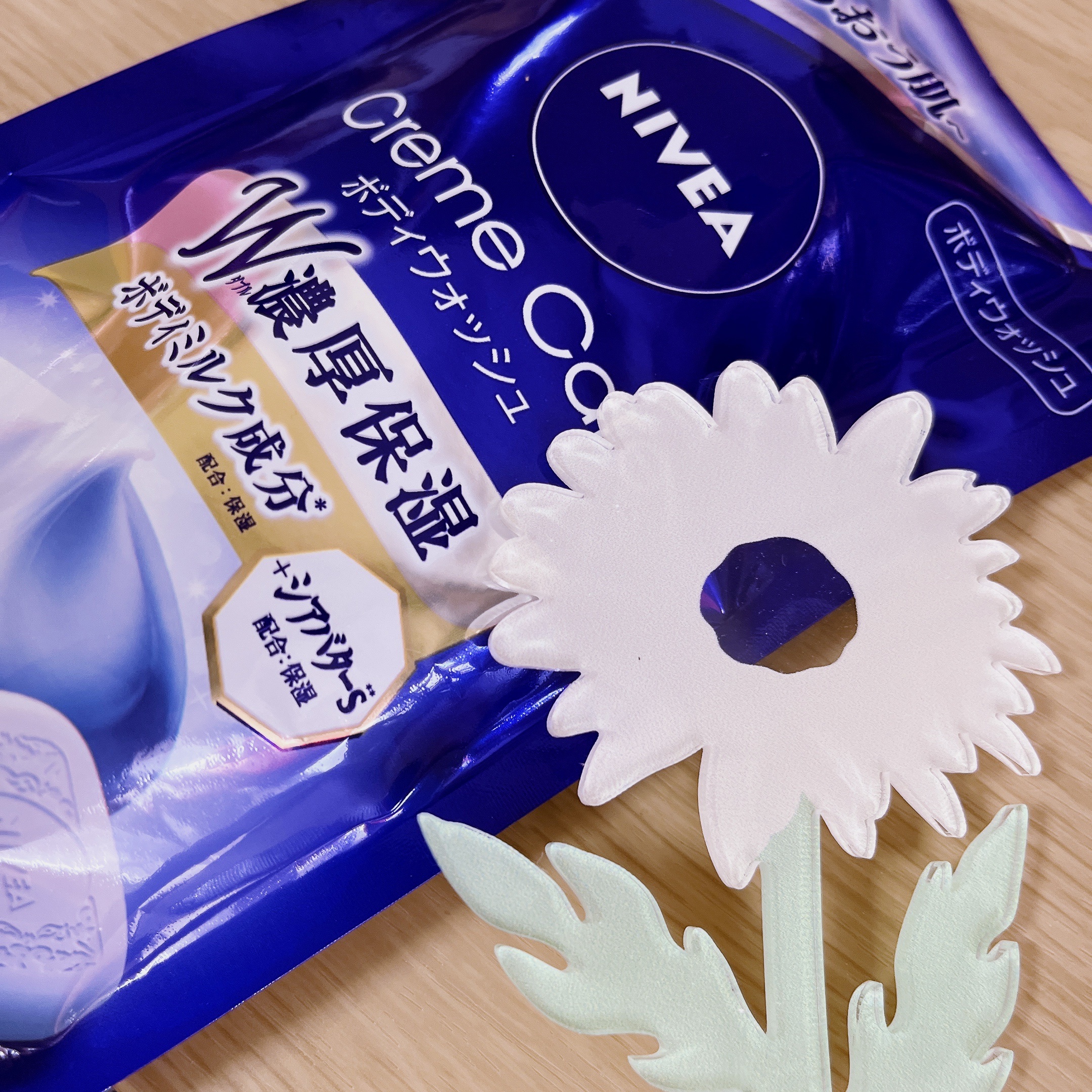 ニベア クリームケア ボディウォッシュ ヨーロピアンホワイトソープの香り 詰替 360ml/ニベア/ボディソープを使ったクチコミ（1枚目）