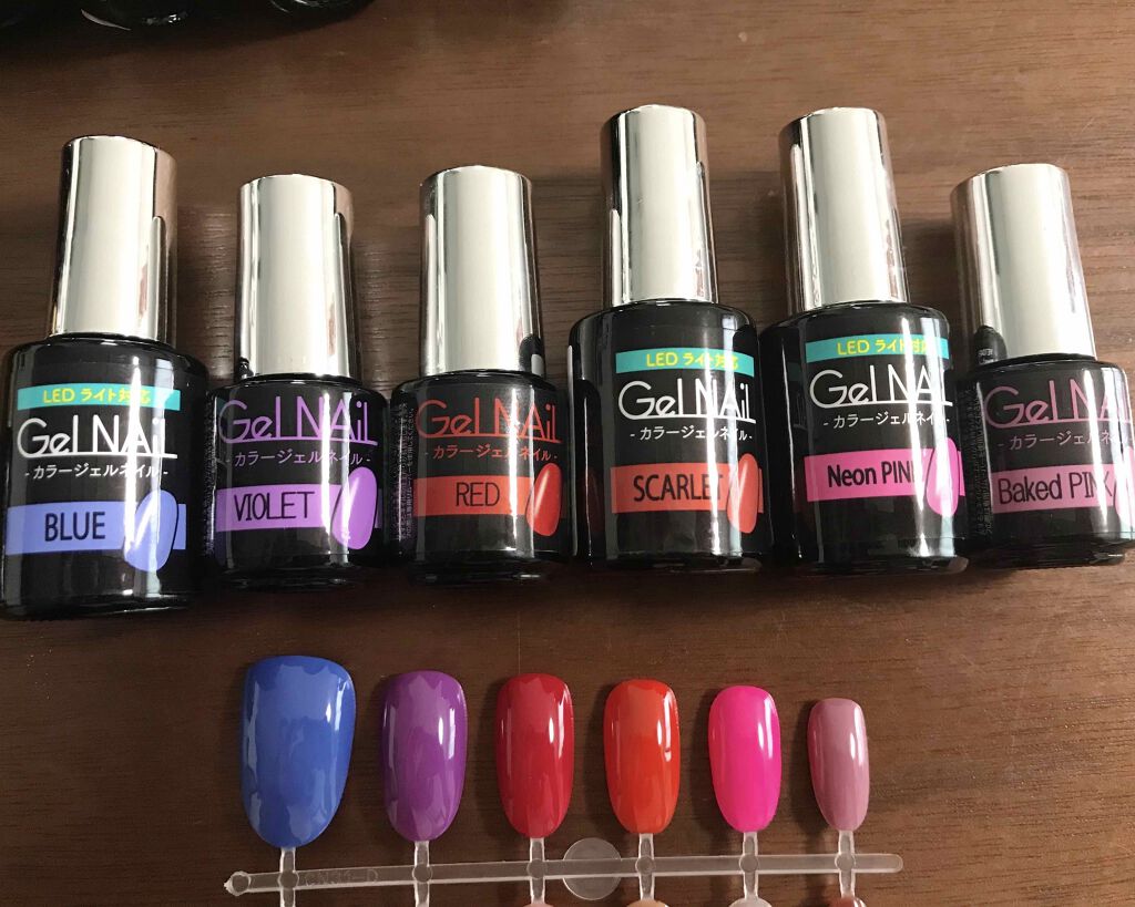 ジェルネイル(ライト対応)/セリア/ジェルネイルを使ったクチコミ(3枚目)