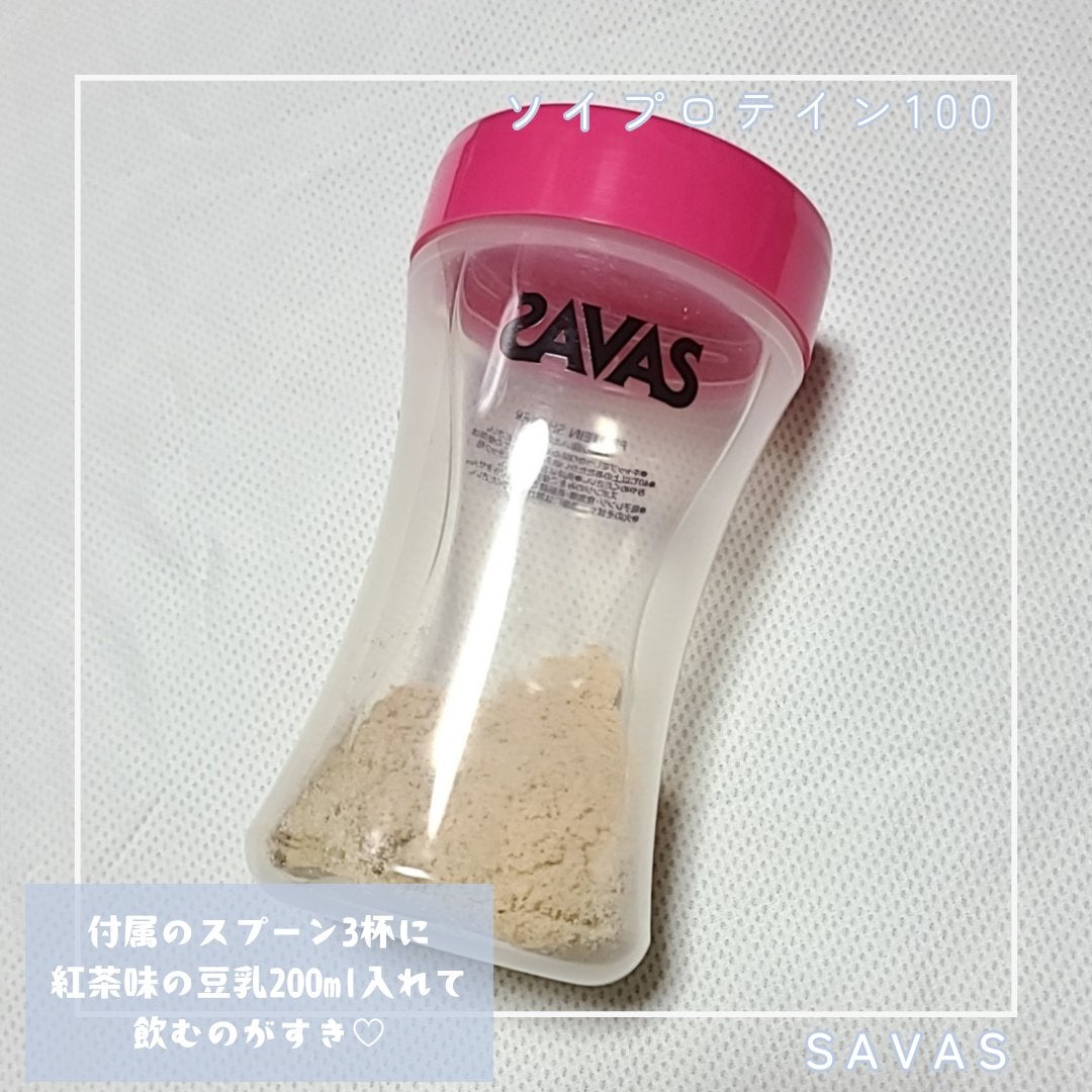 ソイプロテイン100/ザバス/ソイプロテインを使ったクチコミ(2枚目)