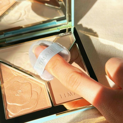 ハイライトシェーディングパレット/TIMAGE/パウダーハイライトを使ったクチコミ(7枚目)