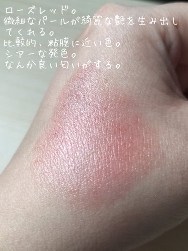 Blistex リップヴィブランスのクチコミ「今日は雨が降っていて憂鬱なのでリップだけ。

口元ぐらいには色を付けておく。


リップヴィブ.....」（3枚目）