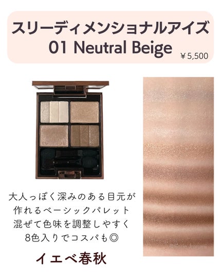 スキンモデリングアイズ/LUNASOL/アイシャドウパレットを使ったクチコミ(8枚目)