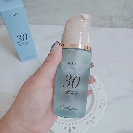 30秒クイックバブルマスク95ml リフト/MENOKIN/シートマスク・パックを使ったクチコミ(7枚目)