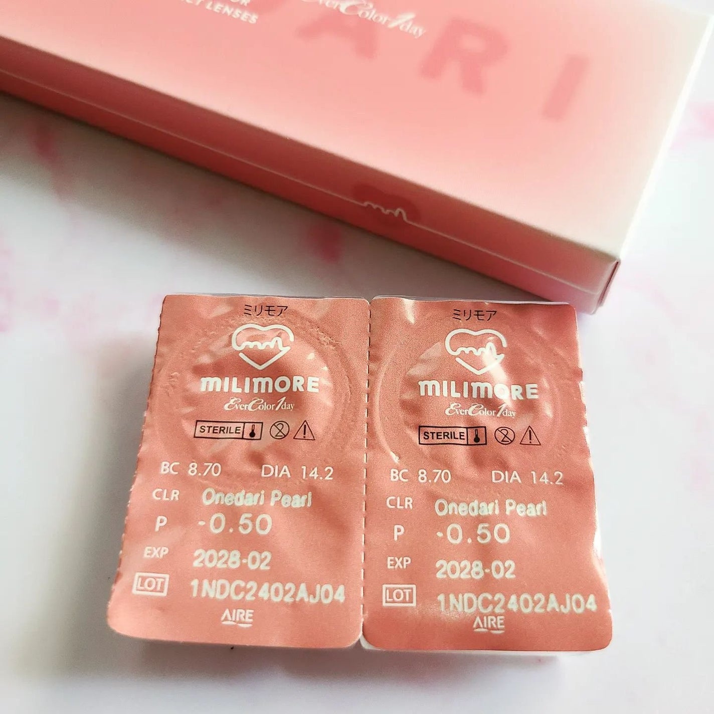 エバーカラーワンデーミリモア/エバーカラー/ワンデー(1DAY)カラコンを使ったクチコミ(6枚目)