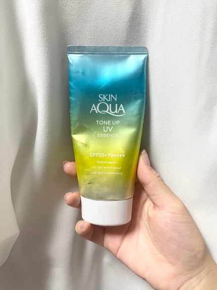 スキンアクア トーンアップUVエッセンス/スキンアクア/日焼け止めクリームを使ったクチコミ(1枚目)
