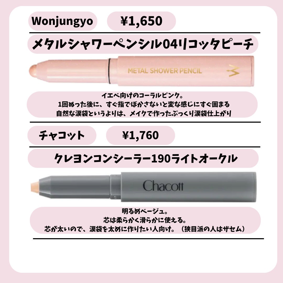 クレヨンコンシーラー/チャコット・コスメティクス/ペンシルコンシーラーを使ったクチコミ(6枚目)