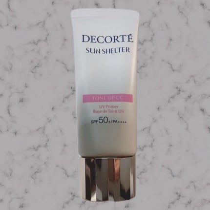 サンシェルター トーンアップCC/DECORTÉ/CCクリームを使ったクチコミ(4枚目)