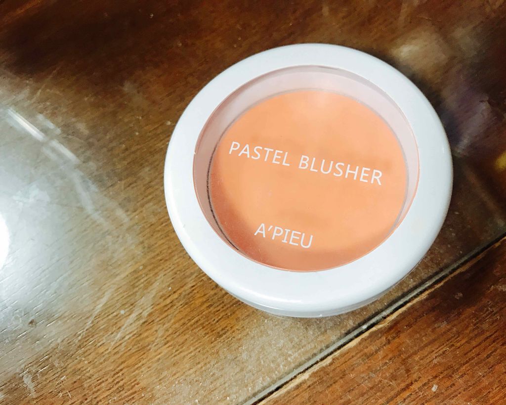 アピュー パステルブラッシャー/A’pieu/パウダーチークを使ったクチコミ(1枚目)