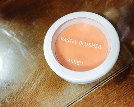 アピュー パステルブラッシャー/A’pieu/パウダーチークを使ったクチコミ(1枚目)