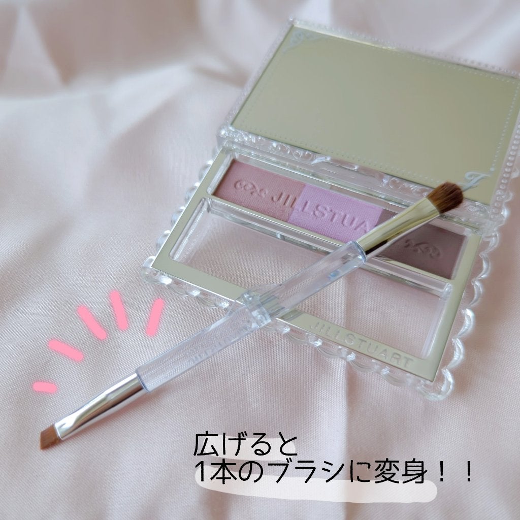ジルスチュアート ニュアンスブロウパレット/JILL STUART/パウダーアイブロウを使ったクチコミ(2枚目)