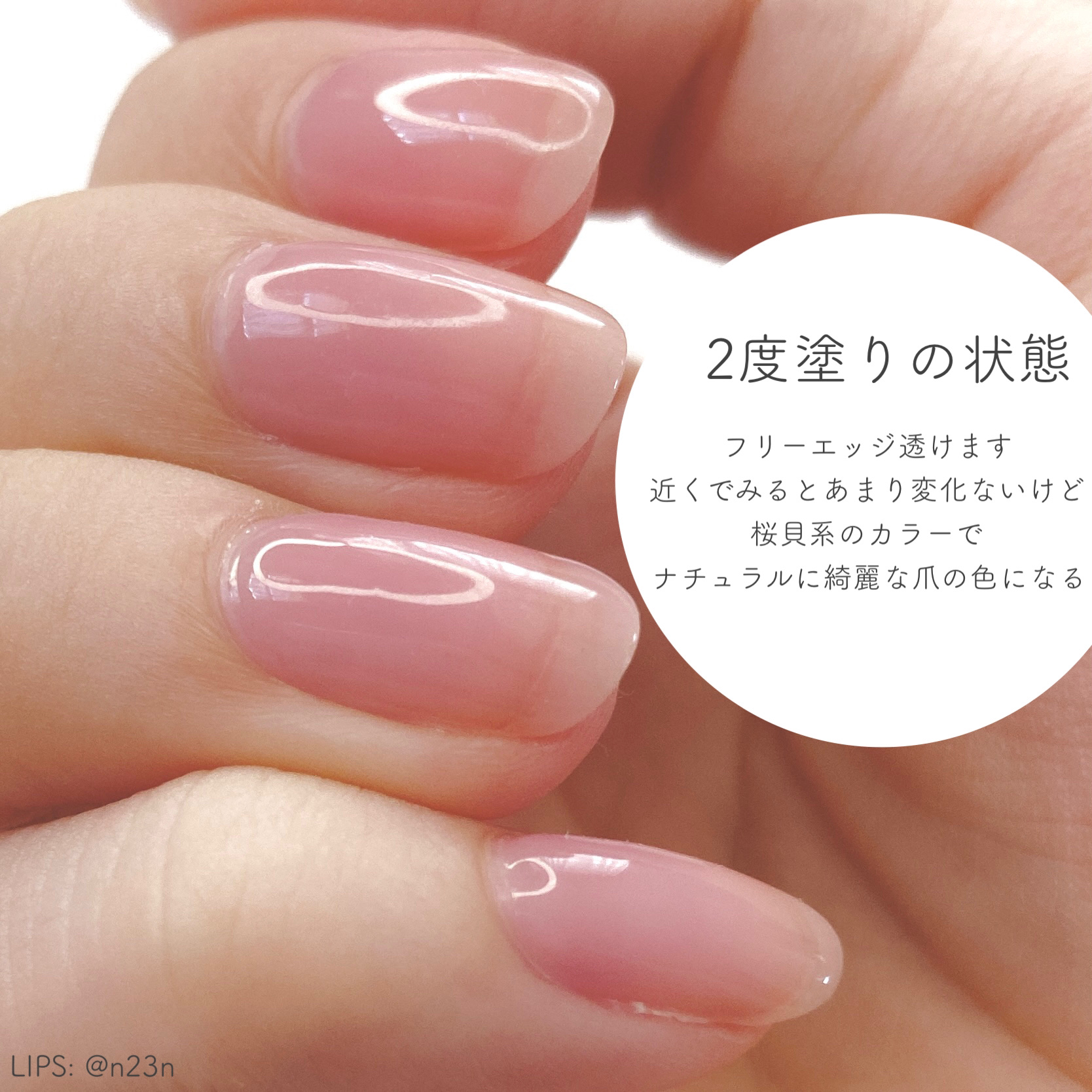 パル カラージェル オールドローズ/キャンドゥ/ジェルネイルを使ったクチコミ（2枚目）