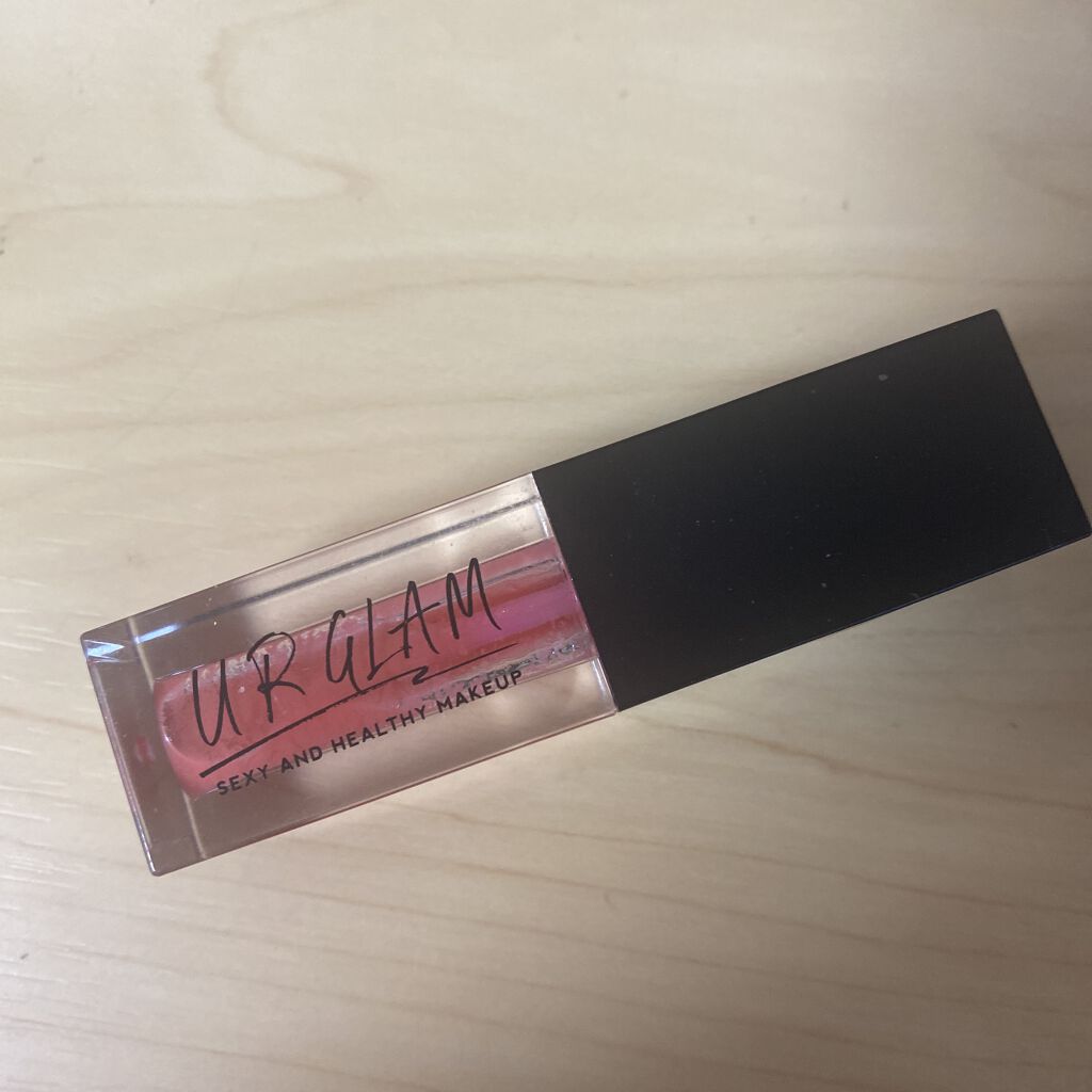 UR GLAM　LIP OIL クリアピンク/U R GLAM/リップグロスを使ったクチコミ（1枚目）