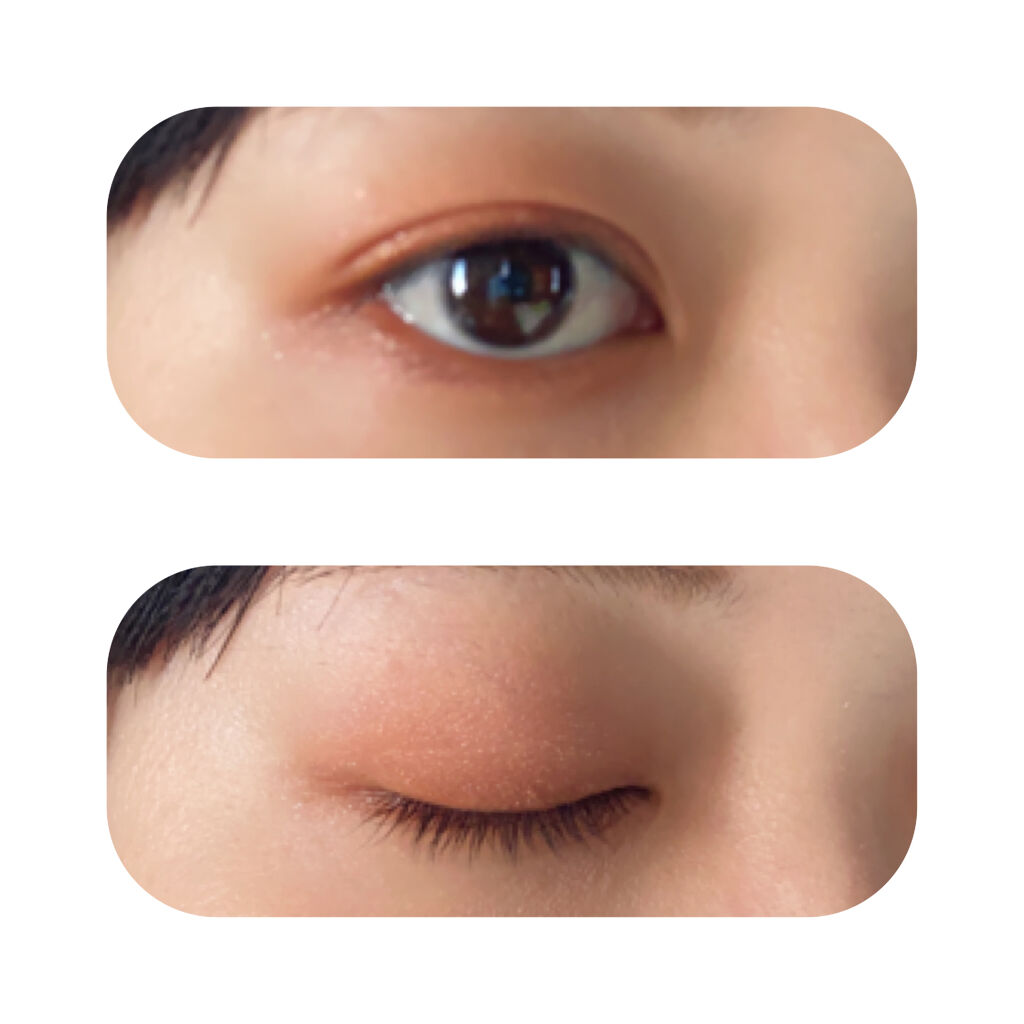 ザ アイシャドウ L 166 Acidic Red/ADDICTION/単色アイシャドウを使ったクチコミ（2枚目）