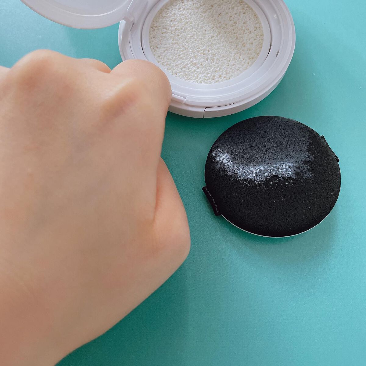 アディクション スキンケアUV タッチアップ クッション/ADDICTION/クッションファンデーションを使ったクチコミ(3枚目)