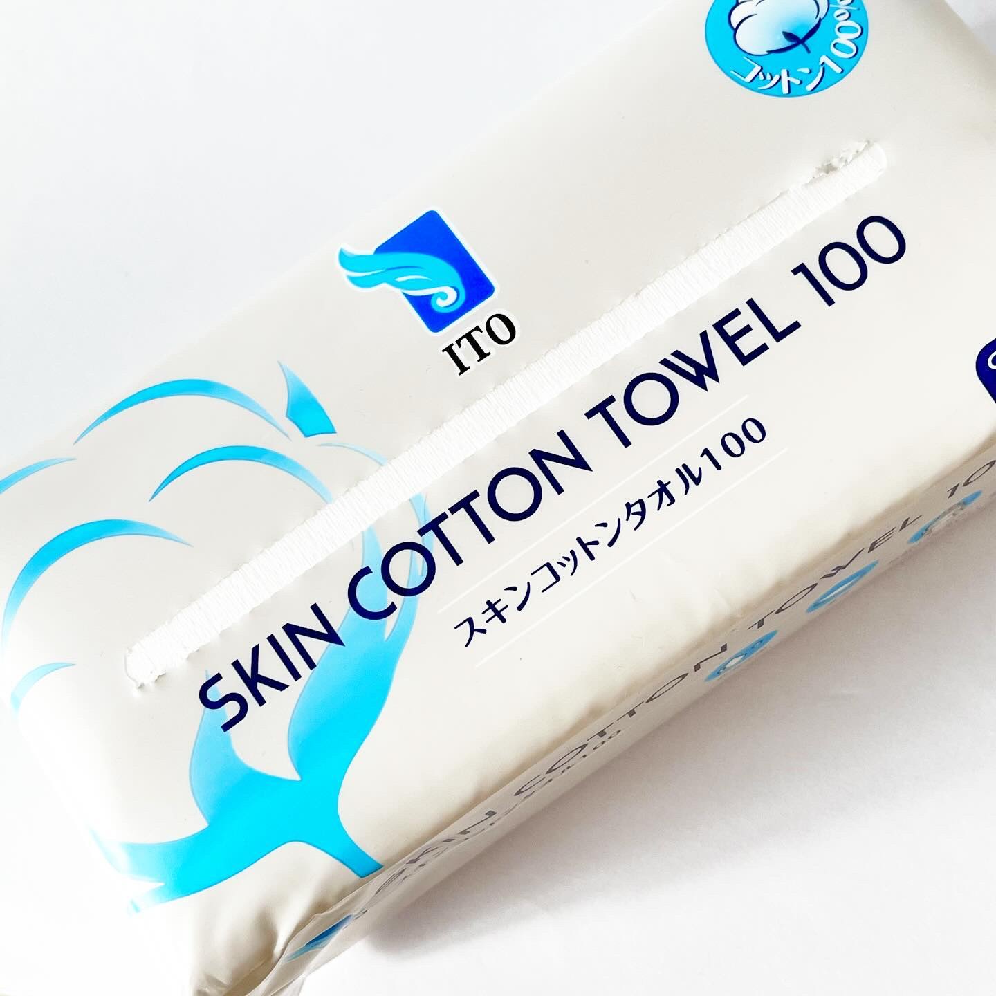 スキンコットンタオル100/ITO/クレンジングタオルを使ったクチコミ（1枚目）