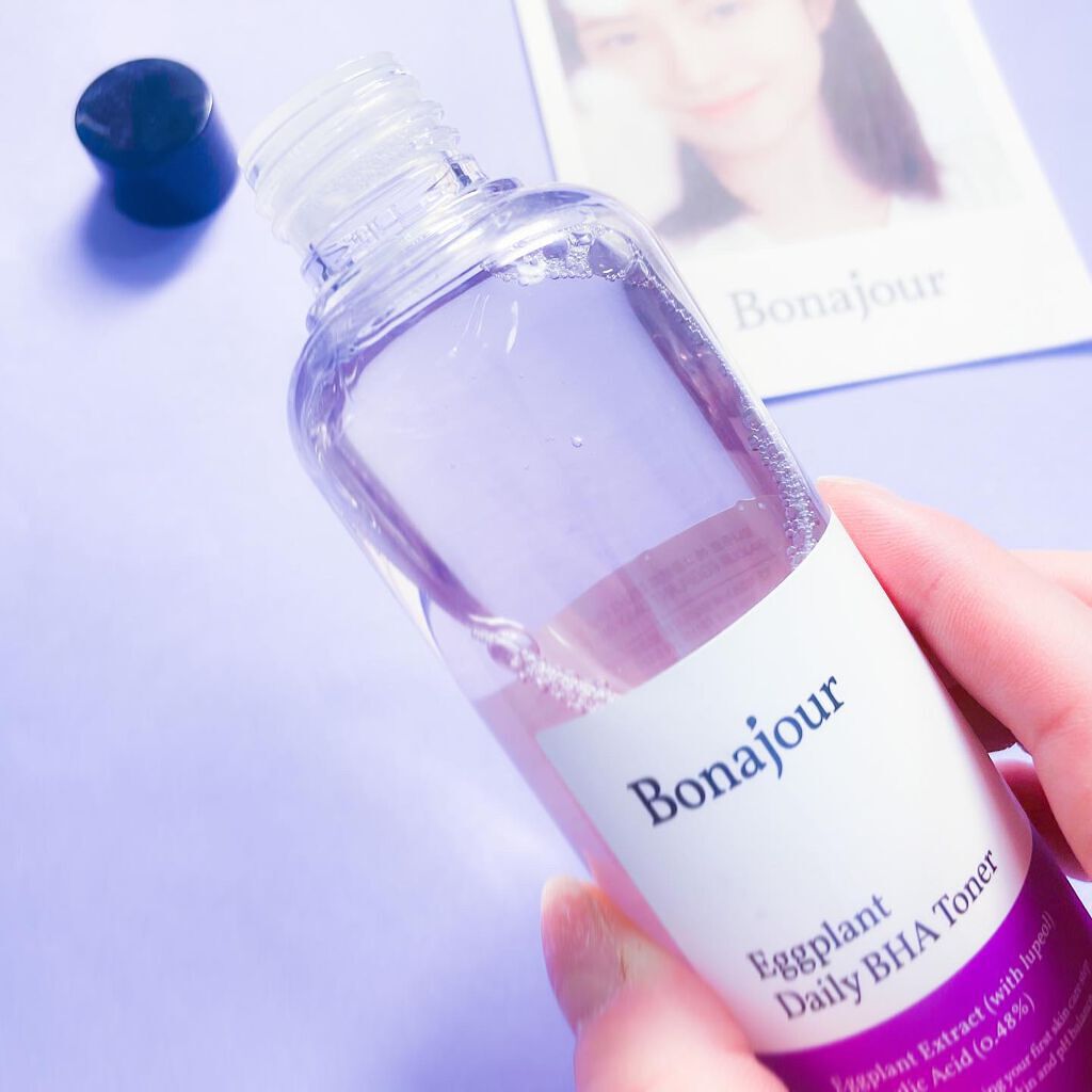 ナスBHAトナー/Bonajour/化粧水を使ったクチコミ（2枚目）