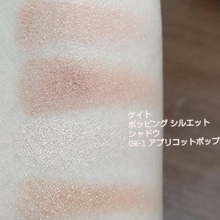 ケイト ポッピングシルエットシャドウ/KATE/アイシャドウパレットを使ったクチコミ(5枚目)