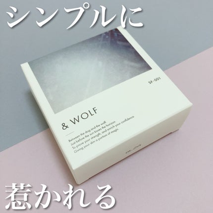 セラムリキッドファンデーション SF-001 pink beige/& WOLF/リキッドファンデーションの画像