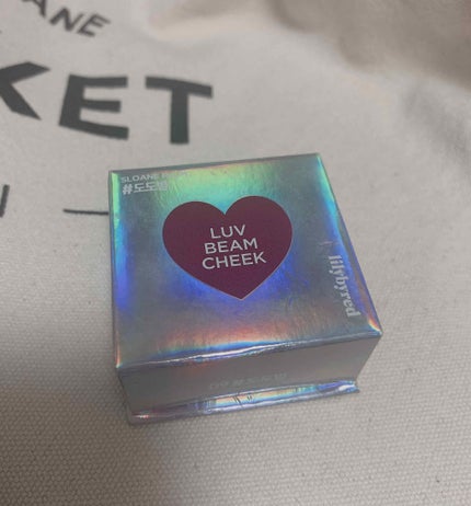 LUV BEAM CHEEK/lilybyred/パウダーチークを使ったクチコミ(1枚目)