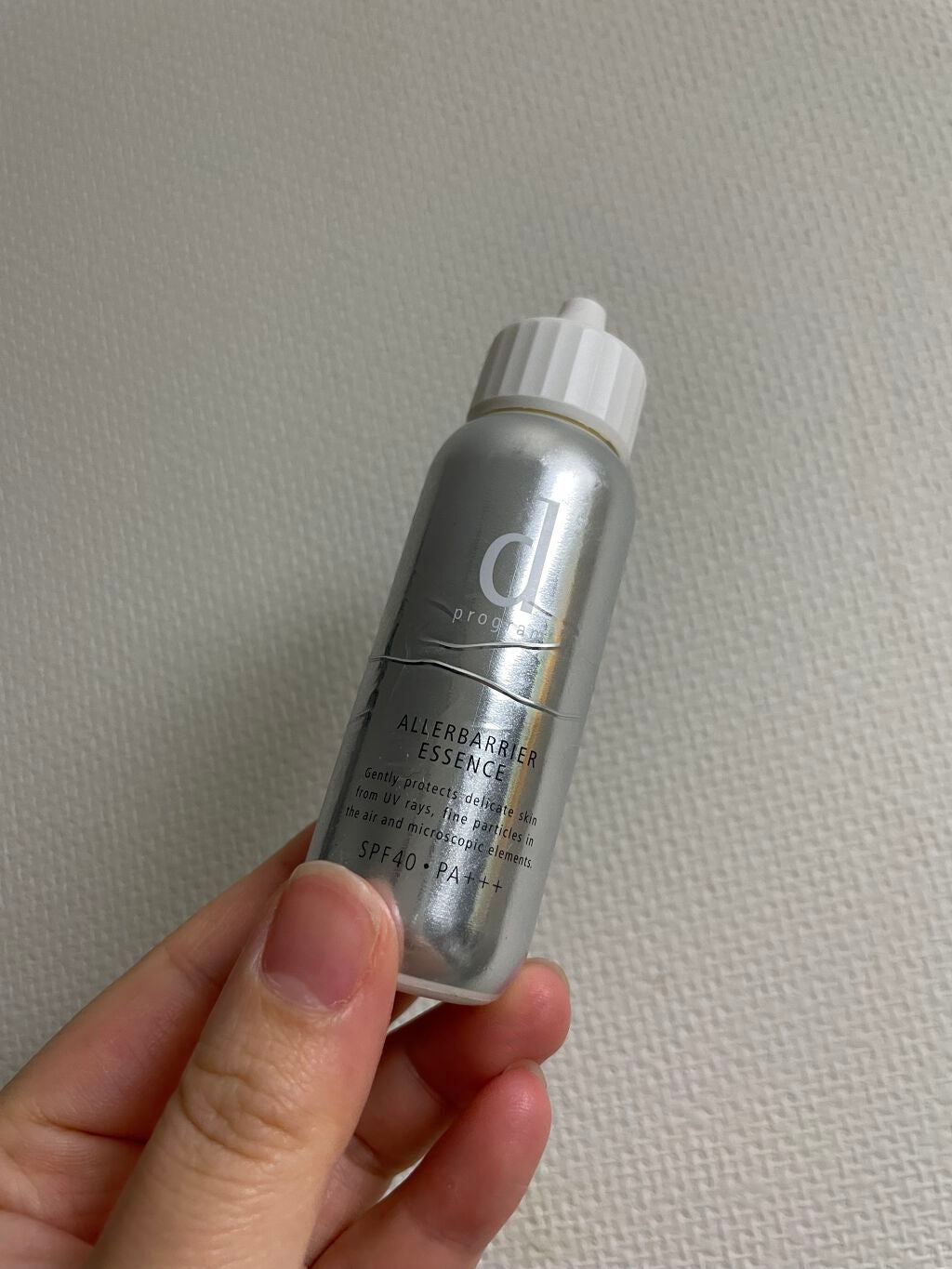アレルバリア エッセンス/d プログラム/日焼け止め・UVケアを使ったクチコミ(1枚目)