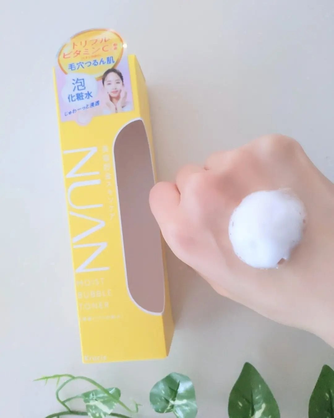 浸透バブル化粧水/NUAN/化粧水を使ったクチコミ(3枚目)