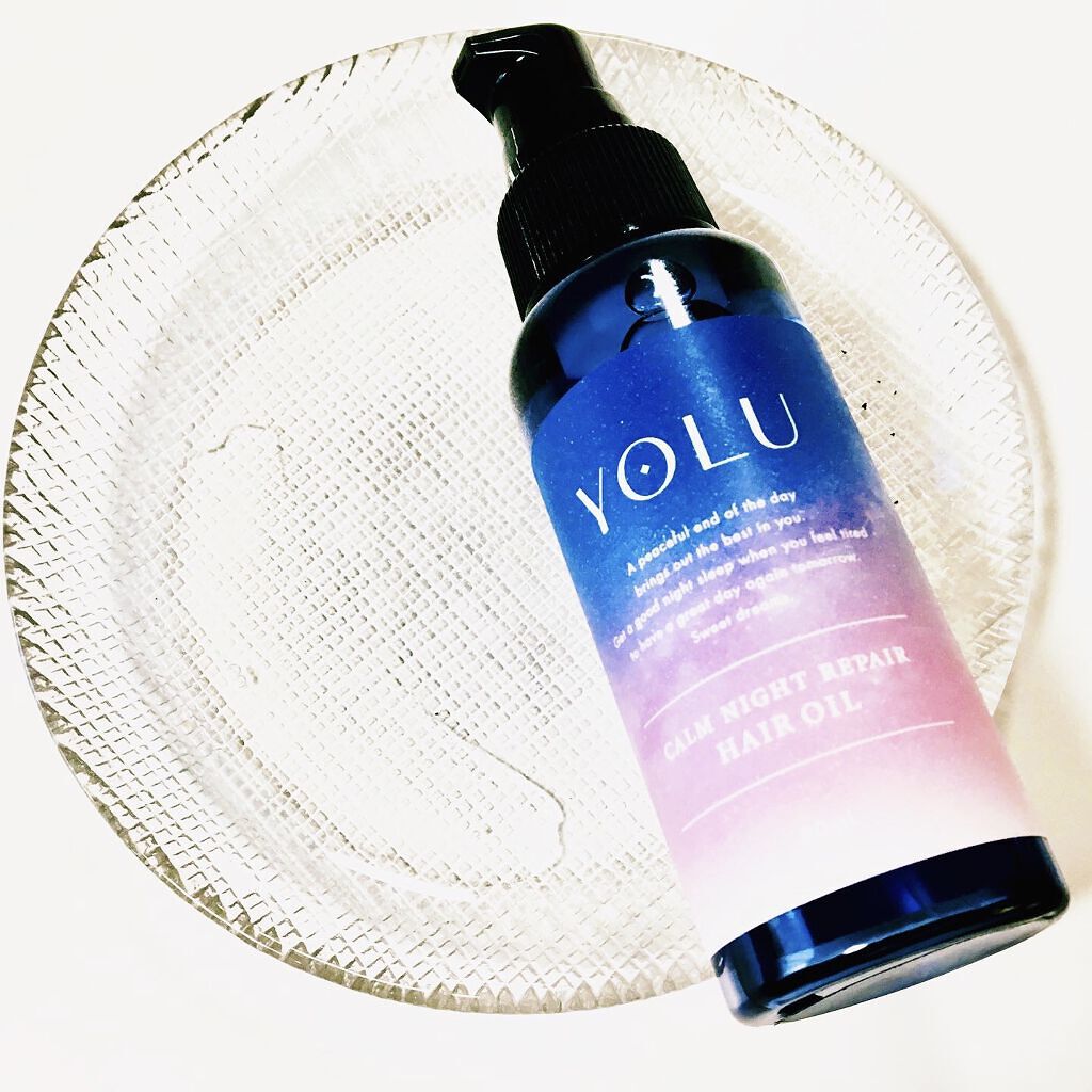 カームナイトリペアヘアオイル/YOLU/ヘアオイルを使ったクチコミ（3枚目）