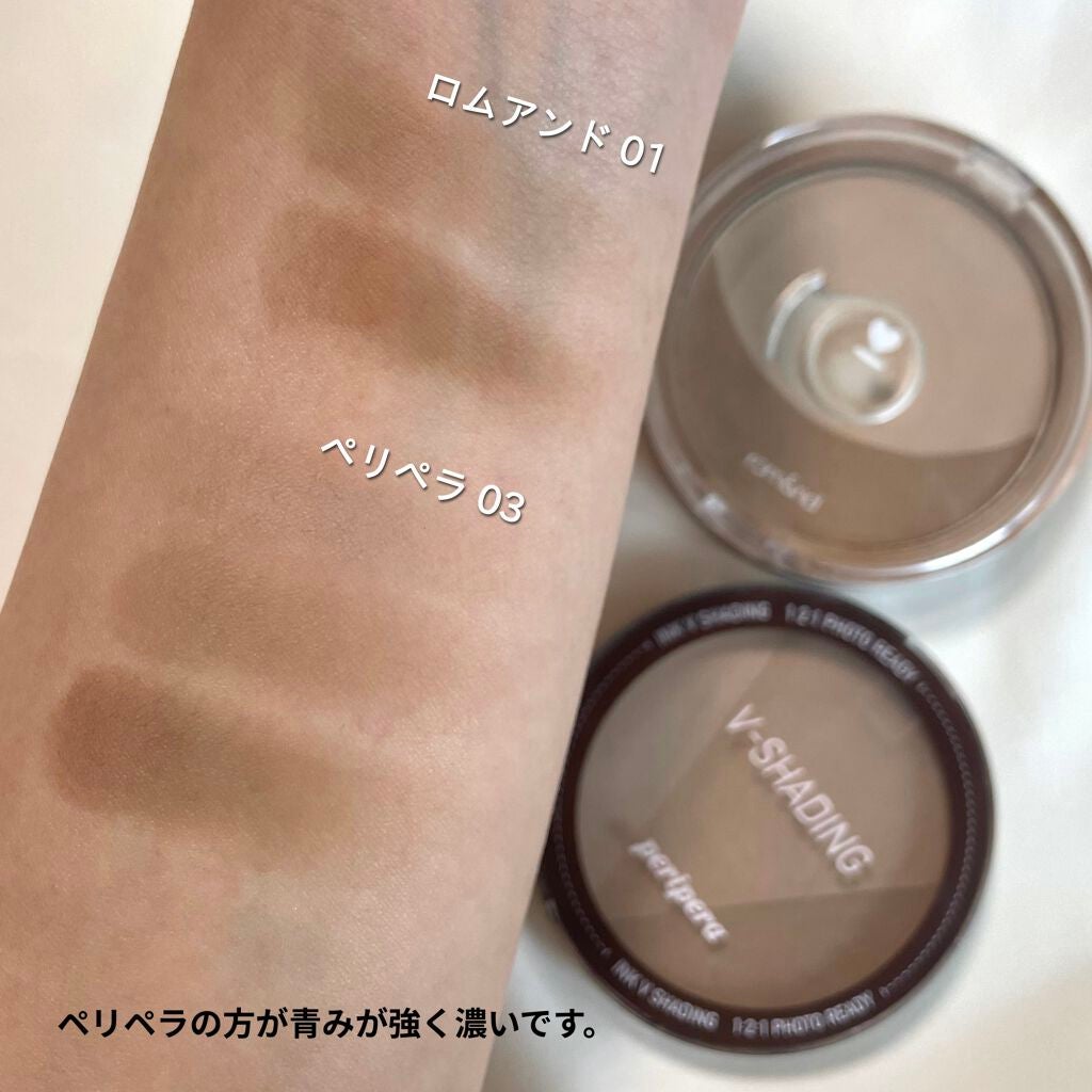 インクブイシェーディング/PERIPERA/シェーディングを使ったクチコミ(4枚目)