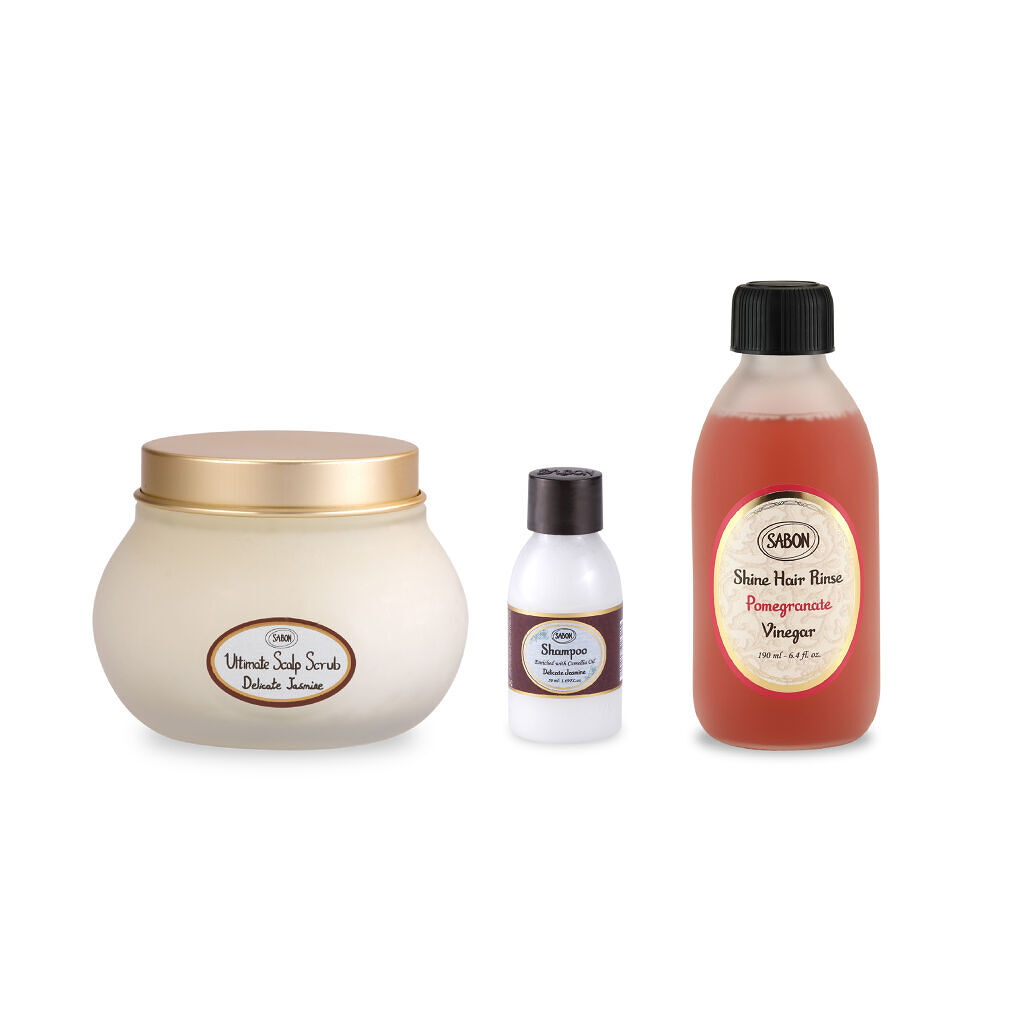 SABON シャイニーヘアケアキット
