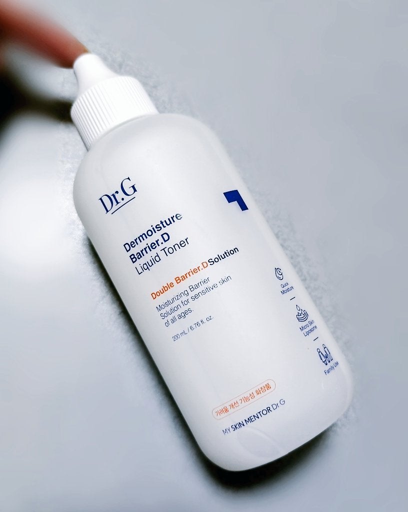 ザモイスチャーバリアDリキッドトナー/Dr.G/化粧水を使ったクチコミ(2枚目)