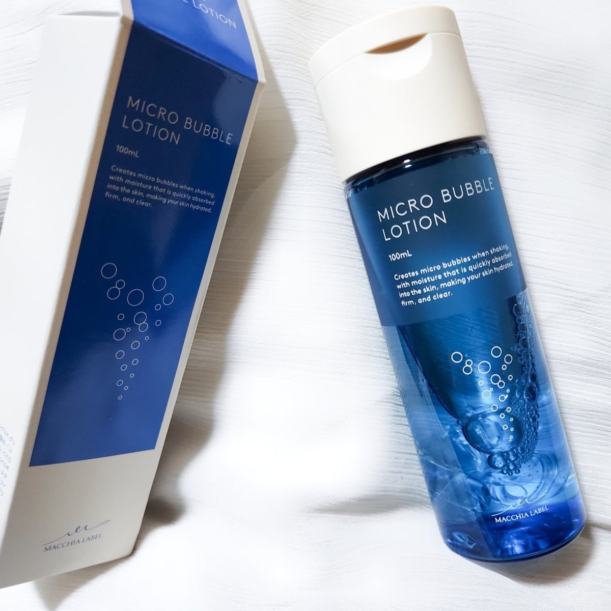 薬用マイクロバブルローション/Macchia Label/化粧水を使ったクチコミ(1枚目)