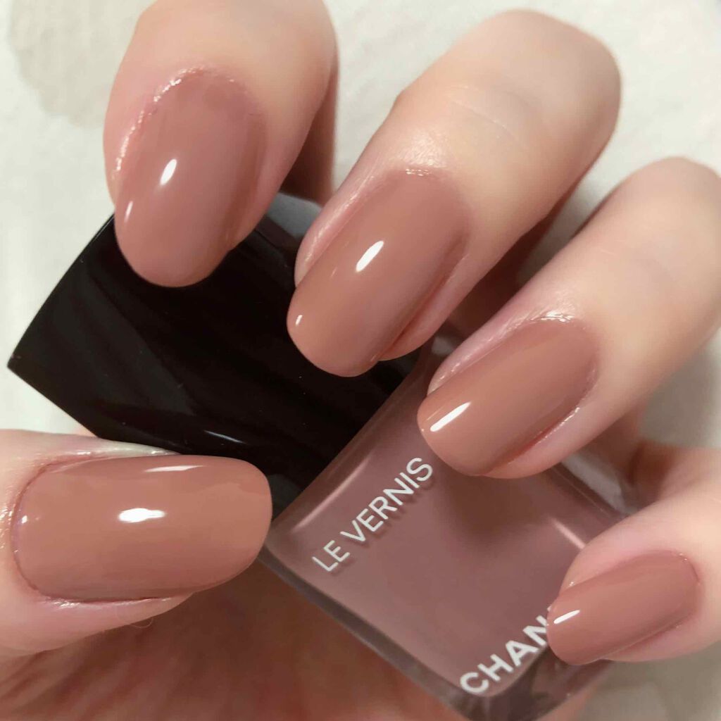 ヴェルニ ロング トゥニュ Chanelの口コミ 本日はシンプルイズベストな単色ネイル明日仕 By Rabbit 乾燥肌 Lips