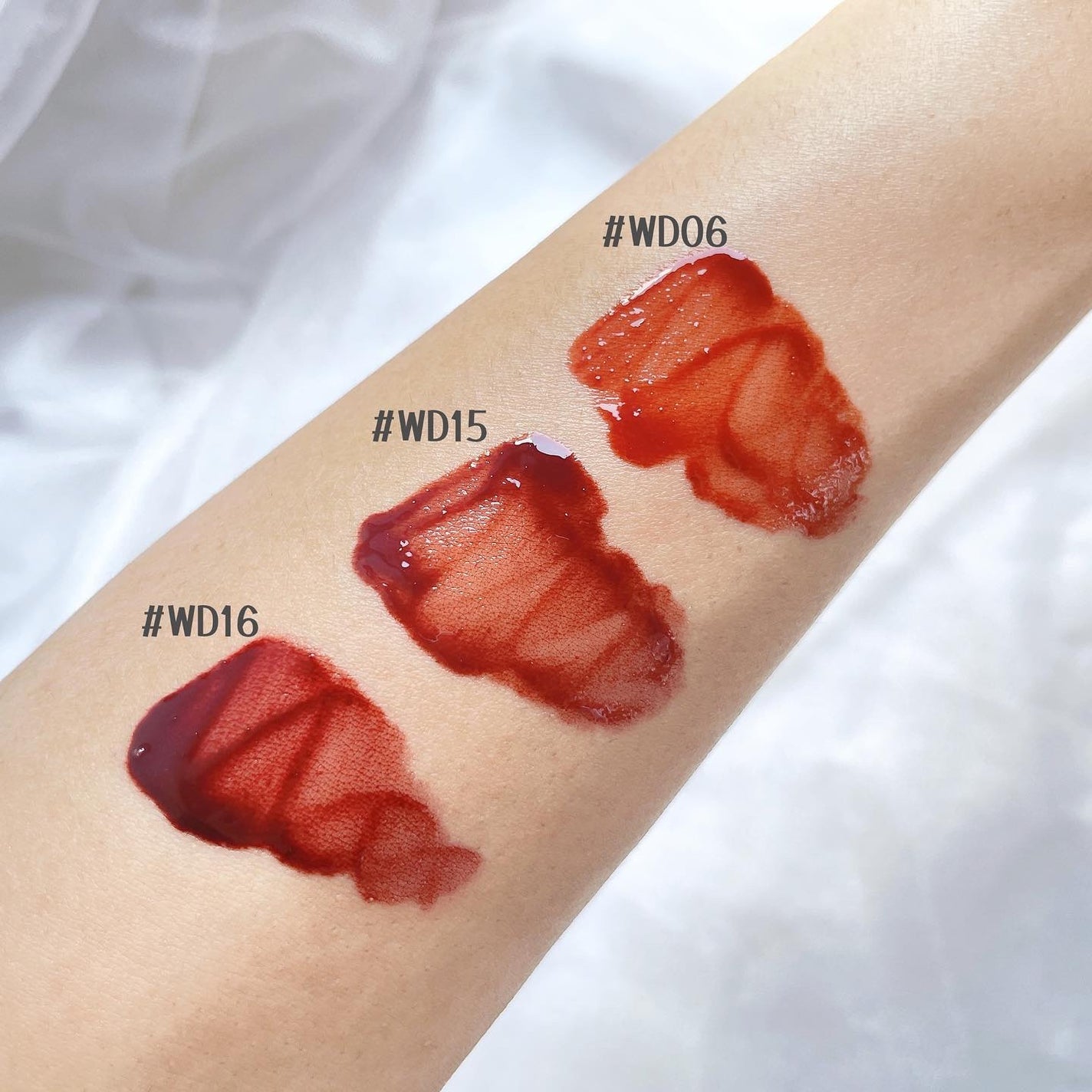 ザ ウォータリーデューティント/MERZY/リップティントを使ったクチコミ(7枚目)