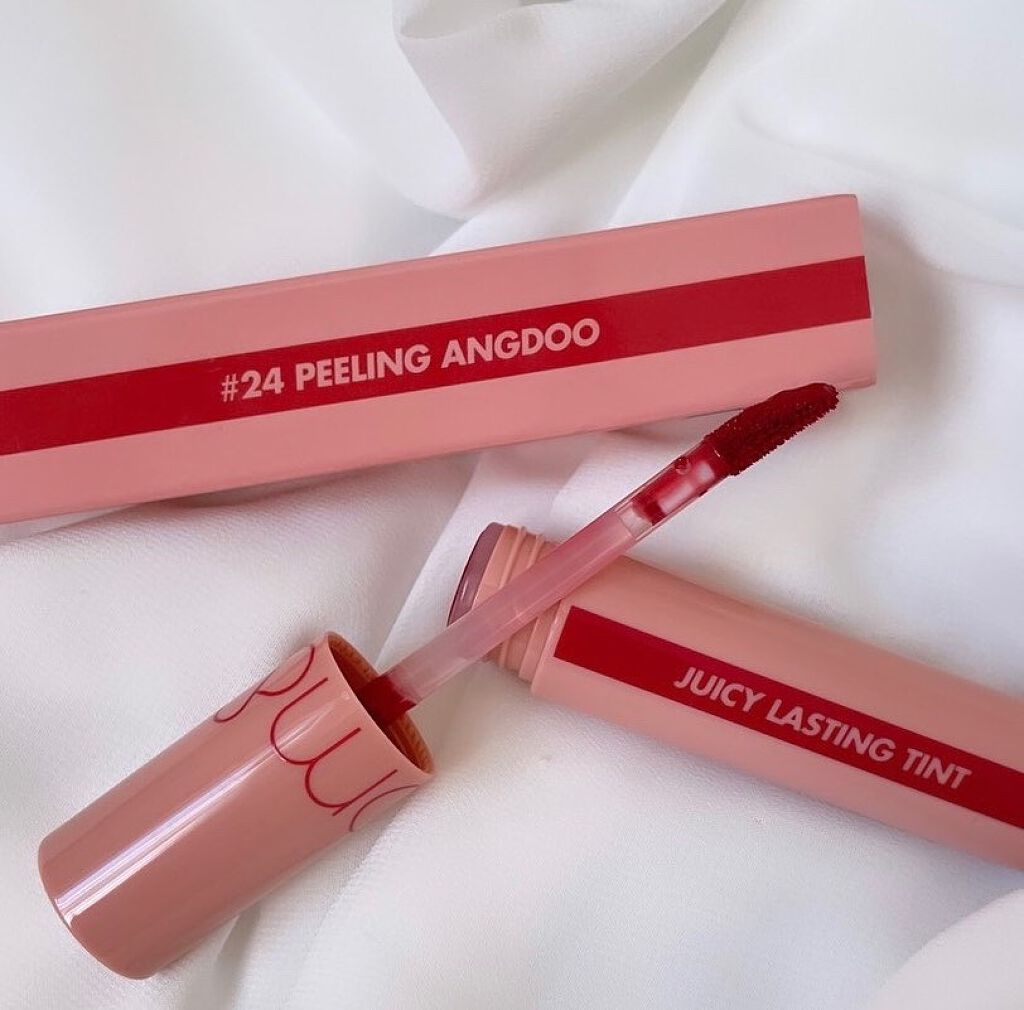 ジューシーラスティングティント/rom&nd/リップティントを使ったクチコミ（1枚目）