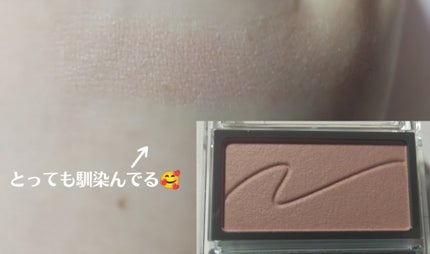 チークブラッシュ/CEZANNE/パウダーチークを使ったクチコミ(3枚目)