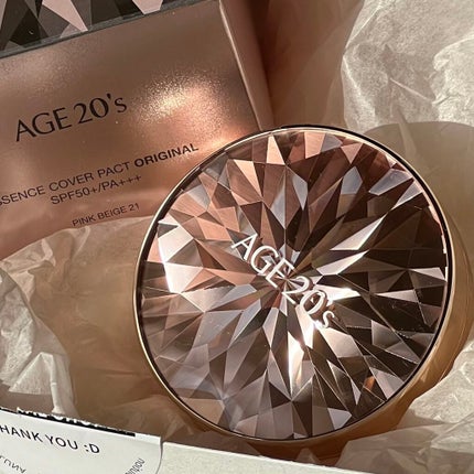 ORIGINAL ESSENCE COVER PACT/AGE20’s/クッションファンデーションを使ったクチコミ(1枚目)