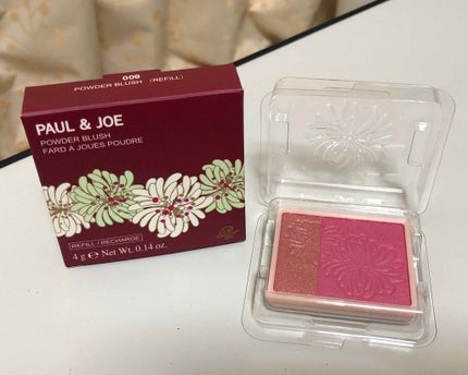 パウダー ブラッシュ/PAUL & JOE BEAUTE/パウダーチークを使ったクチコミ(1枚目)
