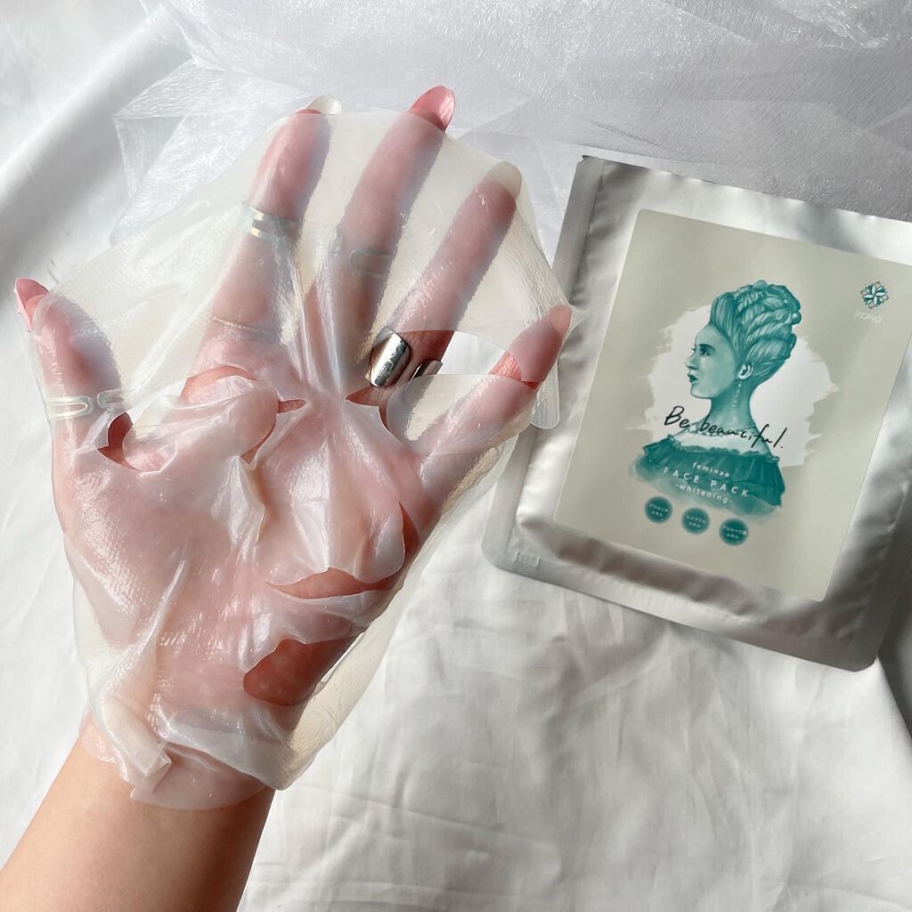 まーちゃん❤️32 on LIPS 「美容薬剤師が美容を医療と化学の目線で考え開発したフェイスパック..」(5枚目)