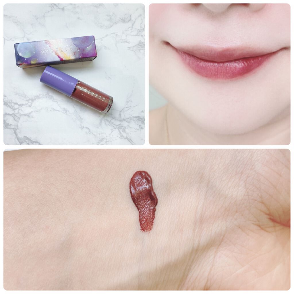 オーバーナイトリップティント/ENBAN TOKYO/口紅を使ったクチコミ(3枚目)